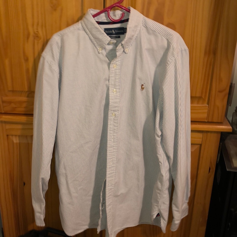 Men’s Polo Long sleeve button down